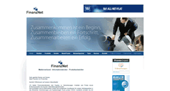 Desktop Screenshot of finanznet.com