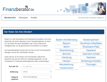 Tablet Screenshot of finanznet.de